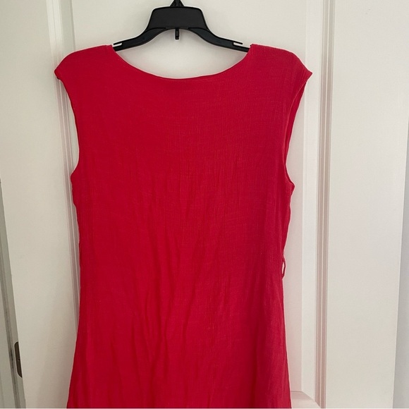 Nanette Lepore Sleeveless Button Down Maxi Dress Pink Size 10 - Picture 8 of 11